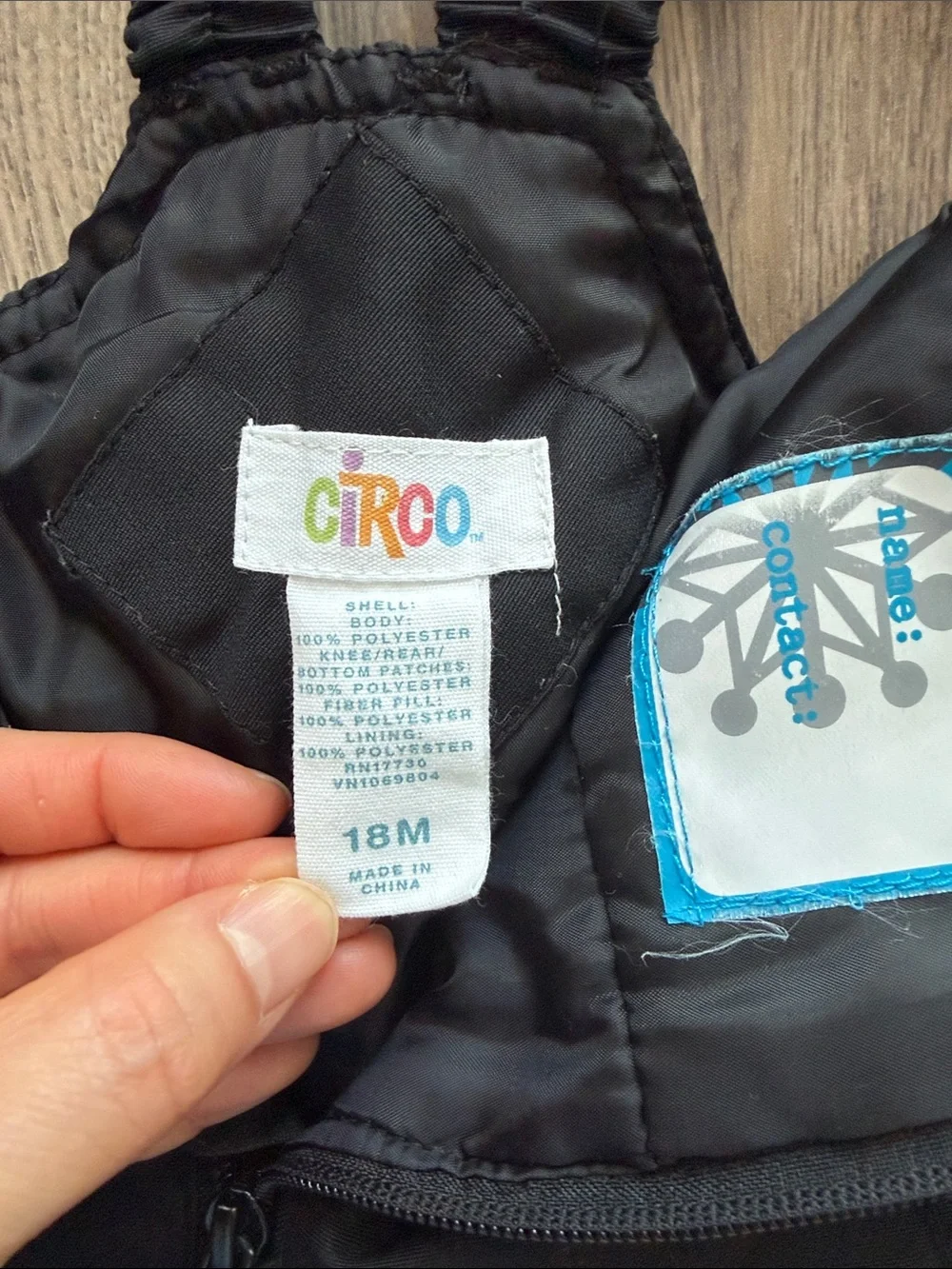 CIRCO Toddler Snow Bib - 18 month